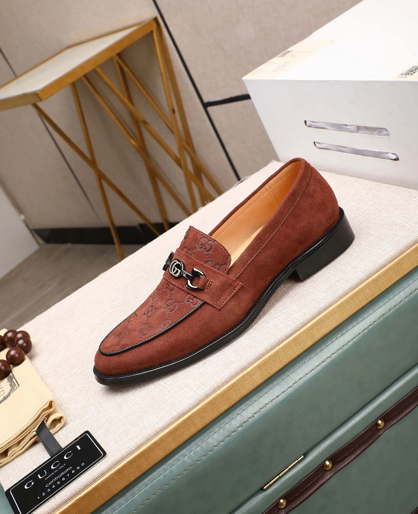 Men's shoes 💰520 📛📛Original (water-dyed cow lining) GUCCI official website formal shoes🌀 Italian 🇮🇹Imported cowhide➕Top imported water-dyed cowhide lining💋Finely handmade Original bottom, the real thing looks better when photographed in person Standard size 38-44